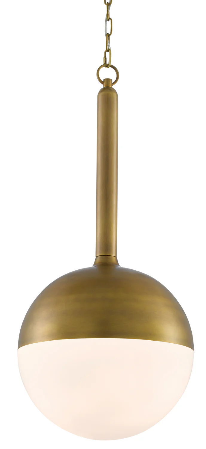 Moonward Brass Pendant - Image 3