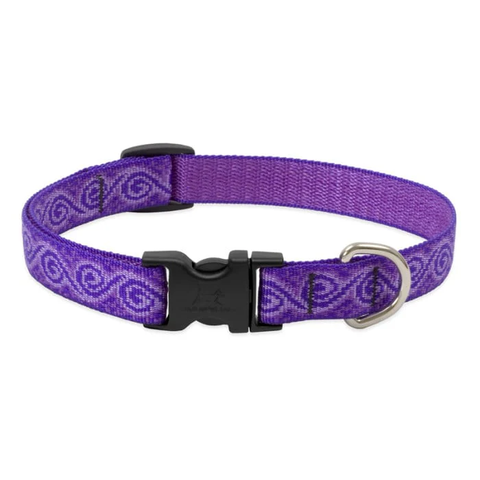 Lupine Pet Dog 3/4 In Wide 15-25 In Adjustable Collar Original Designs Jelly Roll - Image 1