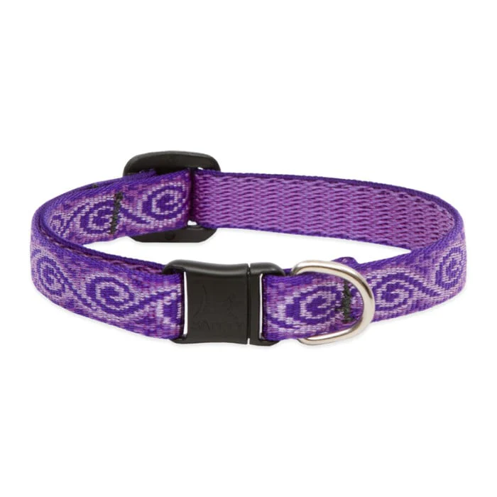 Lupine Pet Cat 1/2 In Wide 8-12 In Breakaway Safety Collar No Bell Original Designs Jelly Roll - Image 1