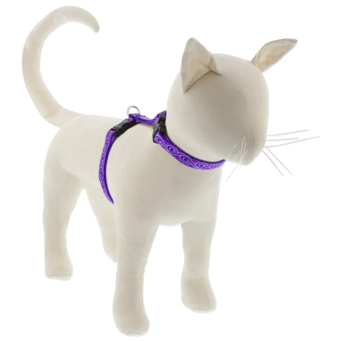 Lupine Pet Cat 1/2 In Wide 12-10 In H Style Harness Original Designs Jelly Roll - Image 1