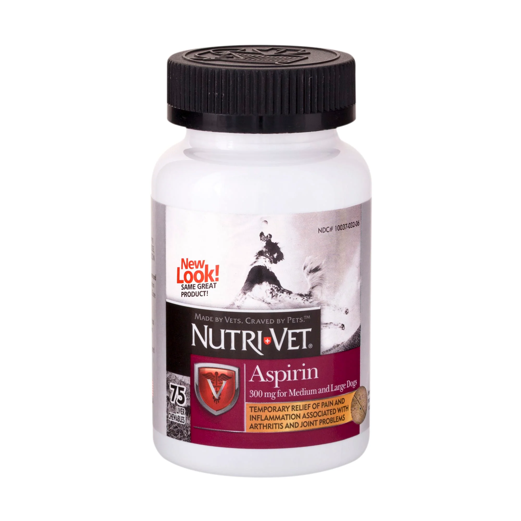 Nutri-Vet Aspirin 300 mg for Medium & Large Dogs  75 Ct - Image 1