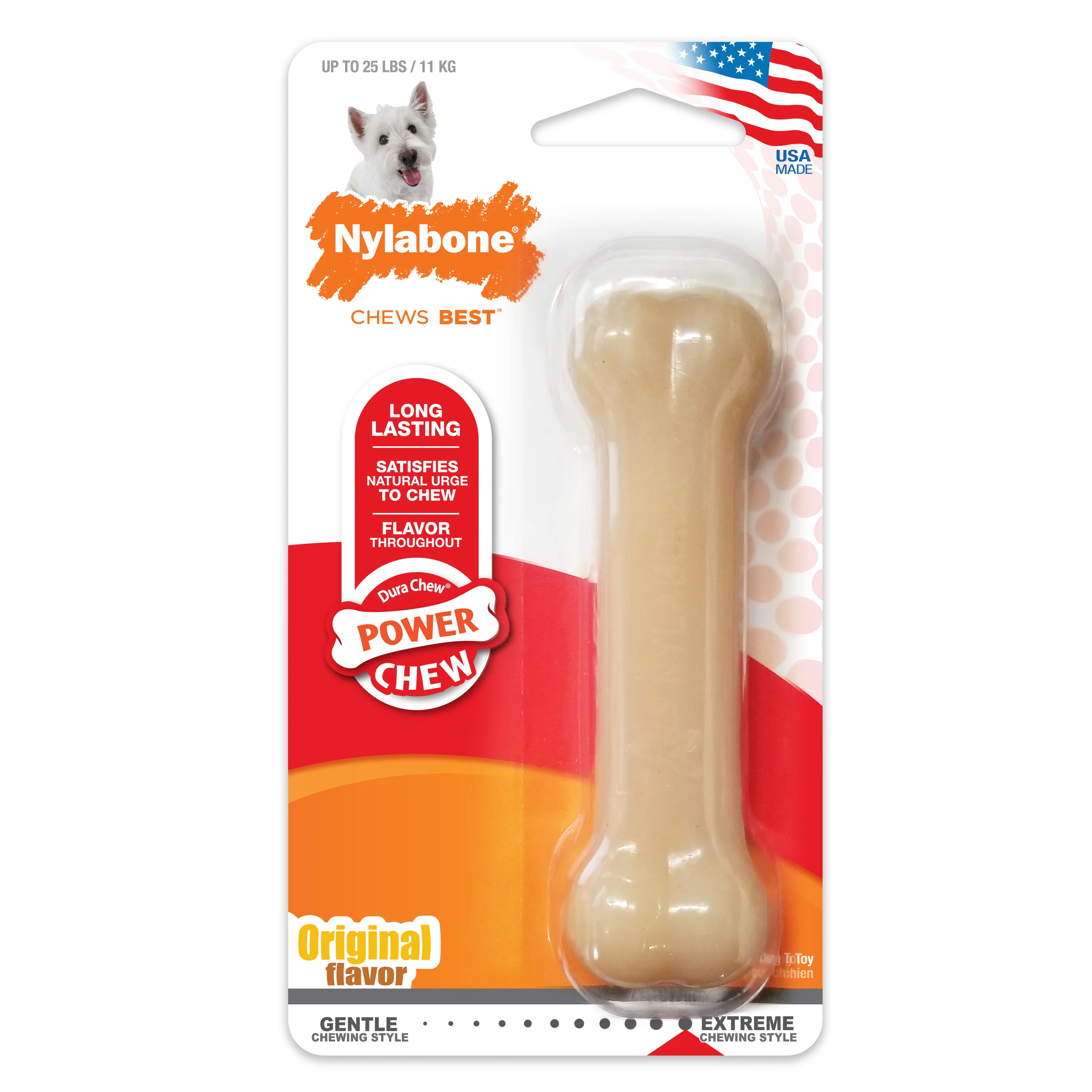 Nylabone Power Chew Dog Toy Original Small/Regular - Image 1