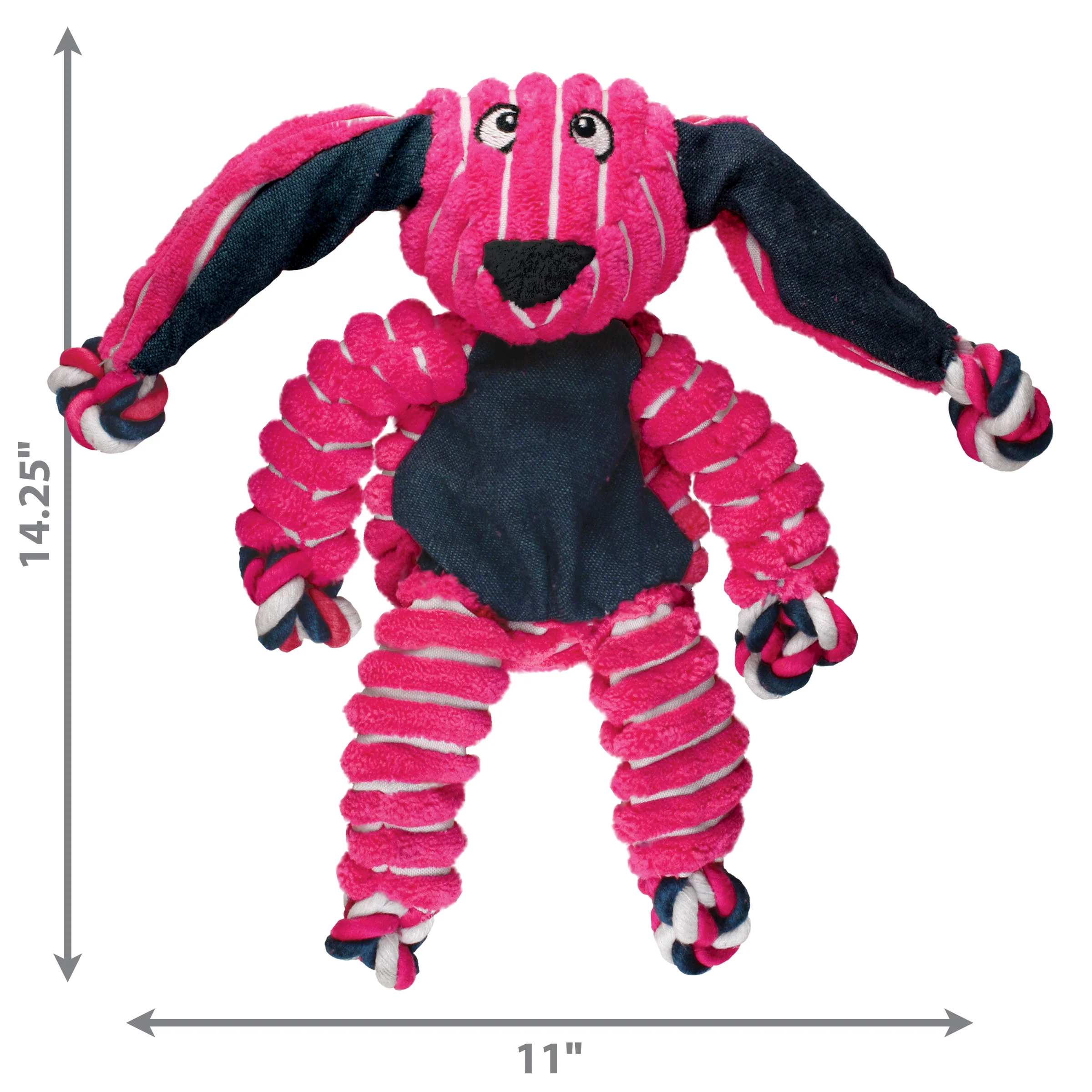Kong Dog Toy Floppy Knots Bunny Large - Image 1