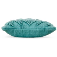 A1001012 Ashley Rustingmere Teal Pillow Set of 2 - Image 3