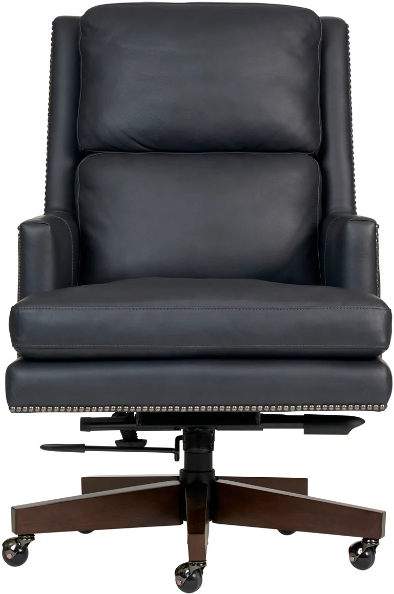 A12-3680 Admiral Exec Chair Mystic Bourbon by AspenHome- Lux Midnight