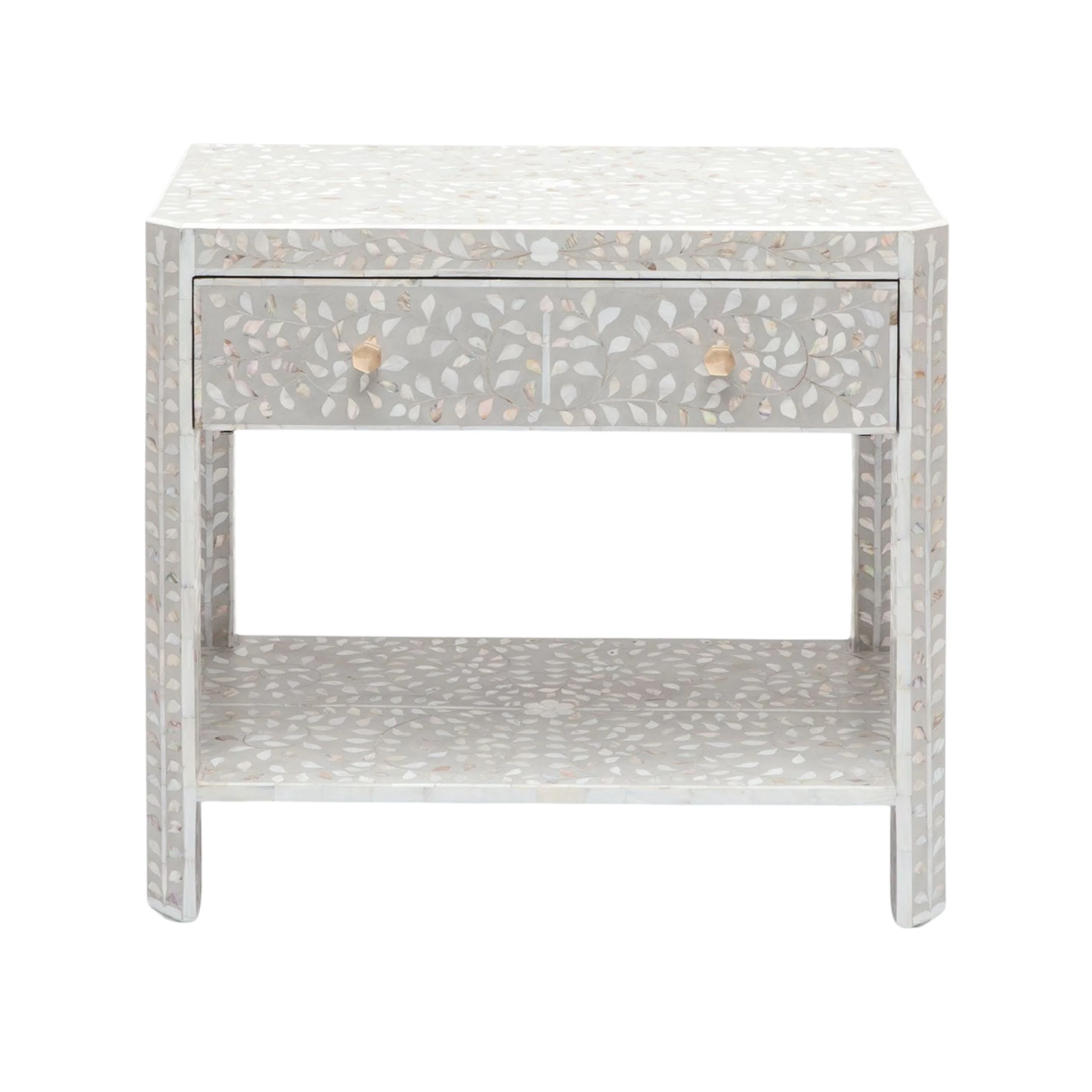 Mother of Pearl Nightstand - Image 1
