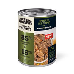 Acana Premium Chunks in Bone Broth 12.8oz Pork