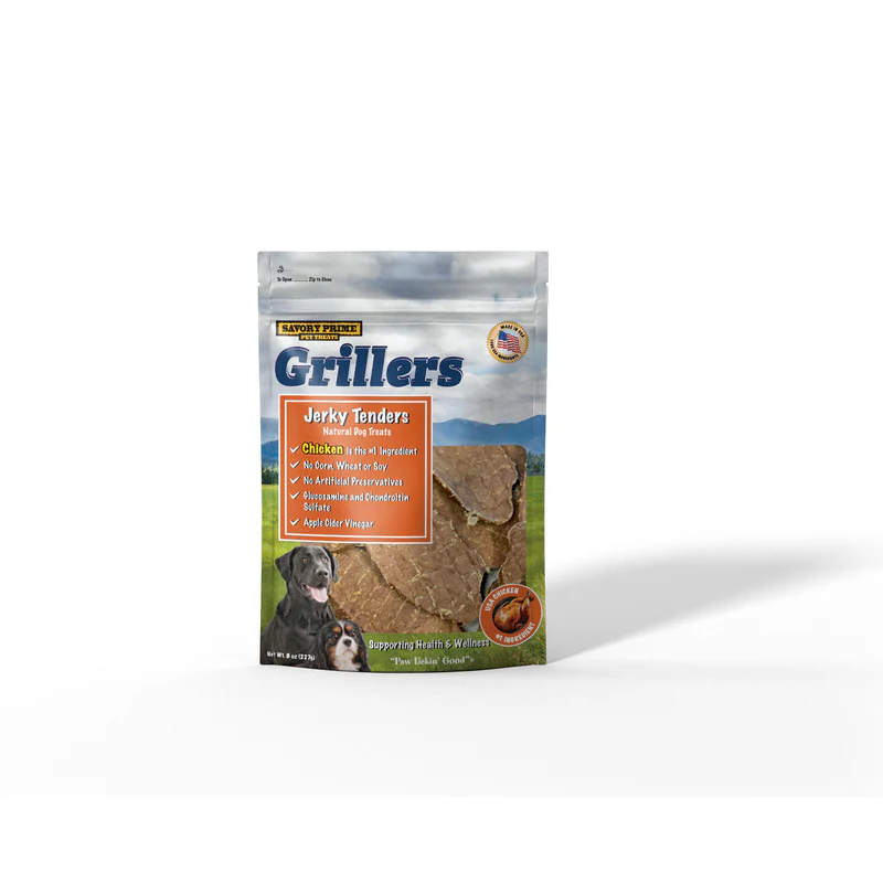 Savory Prime Grillers Chicken Grain Free Chews For Dog 0.8 lb 1 pk - Image 1