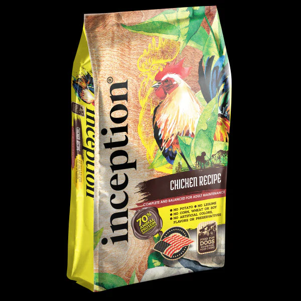 Inception Dry Dog Food Chicken Recipe 4lb - Image 1