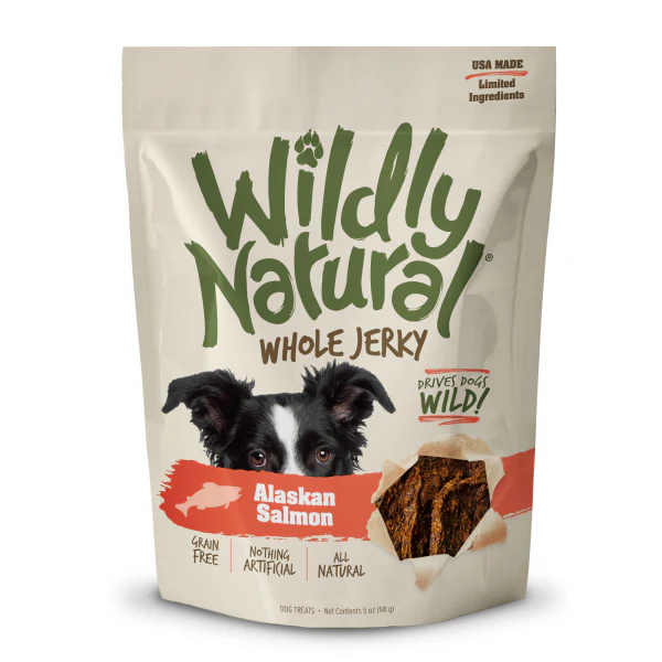 Fruitables Whole Jerky Alaskan Salmon Dog Treats - Image 1