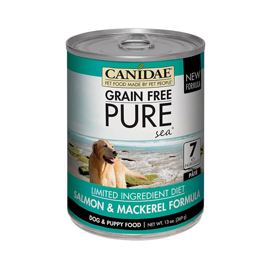 CANIDAE PURE Grain-Free Wet Dog Food Salmon & Sweet Potato  13 oz - Image 1