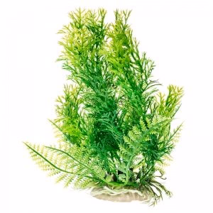 Aquatop 6 Inch Cabomba-Like Aquarium Plant with Weighted Base - Image 1