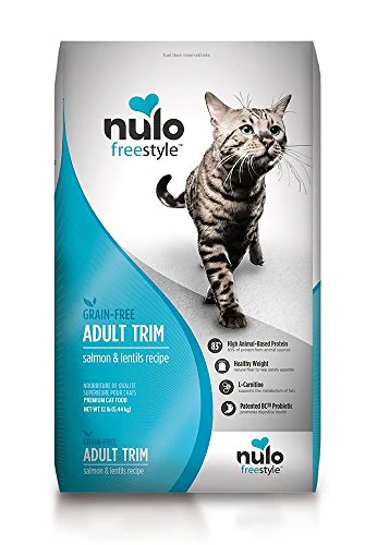 Nulo Freestyle Grain-Free Adult Trim Salmon & Lentils Dry Cat Food, 12 Lb - Image 1