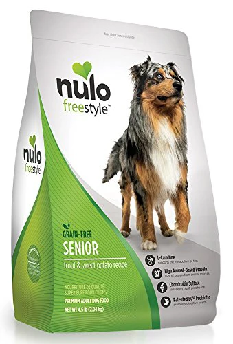 Nulo Grain Free Senior Dog Food With Glucosamine And Chondroitin (trout And - Image 1