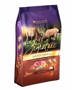 Zignature Grain-Free Venison Formula Dry Dog Food  4 Lb - Image 1