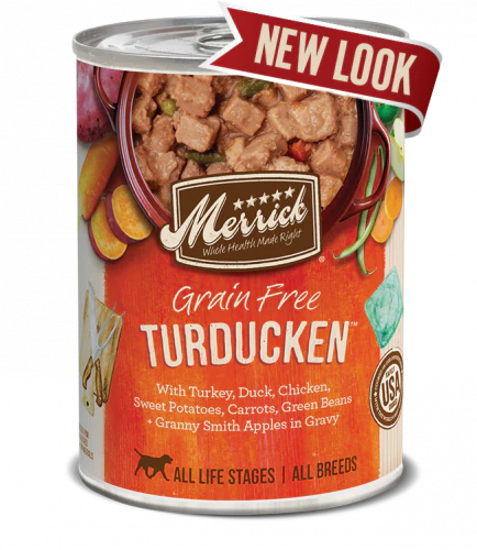 Merrick 12.7 oz Classic Grain Free Turducken Turkey Duck & Chicken Can - Image 1