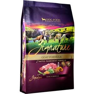 Zignature Goat Formula Dog Food Kibble  25lb - Image 1