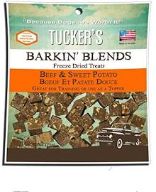 Tuckers 2.5 oz Barkin Blends Beef Liver & Sweet Potato Freeze Dried Treats - Image 1