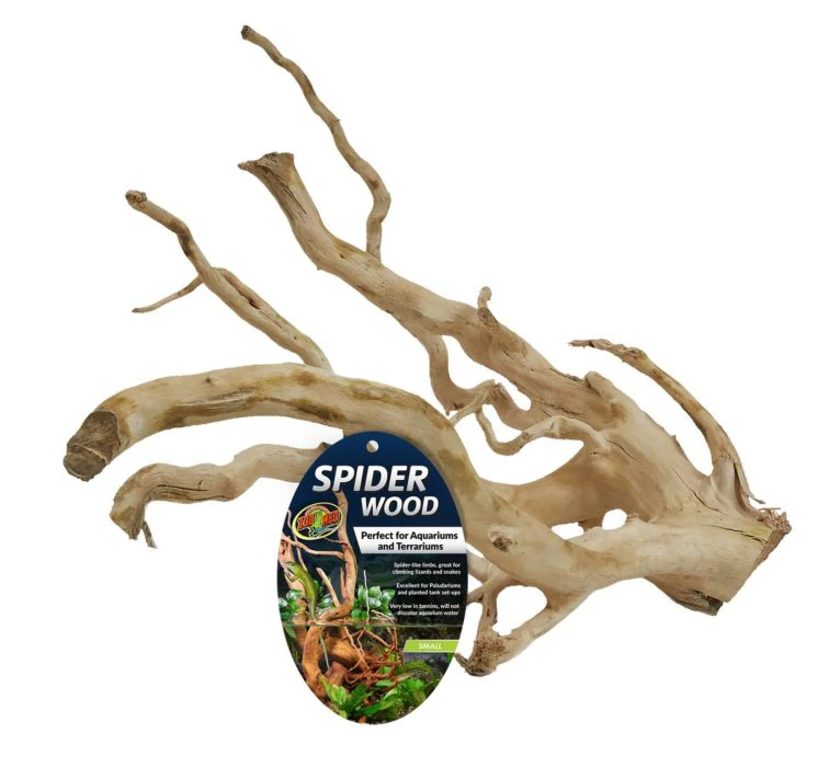 Zoo Med Medium Spider Wood for Aquariums and Terrariums - Tan - Image 1