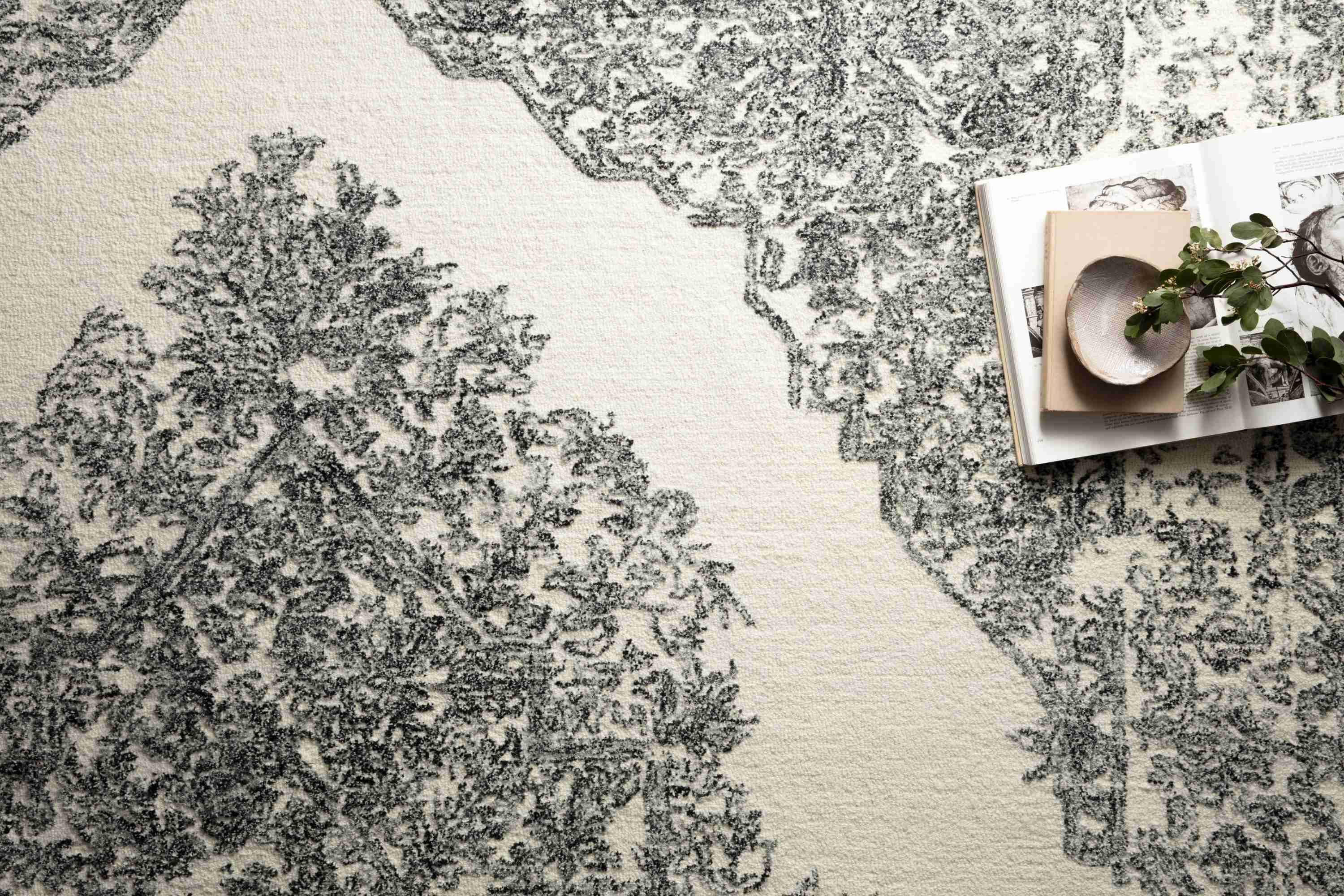 Magnolia Home by Joanna Gaines x Loloi Annie White / Black Rug - Image 3