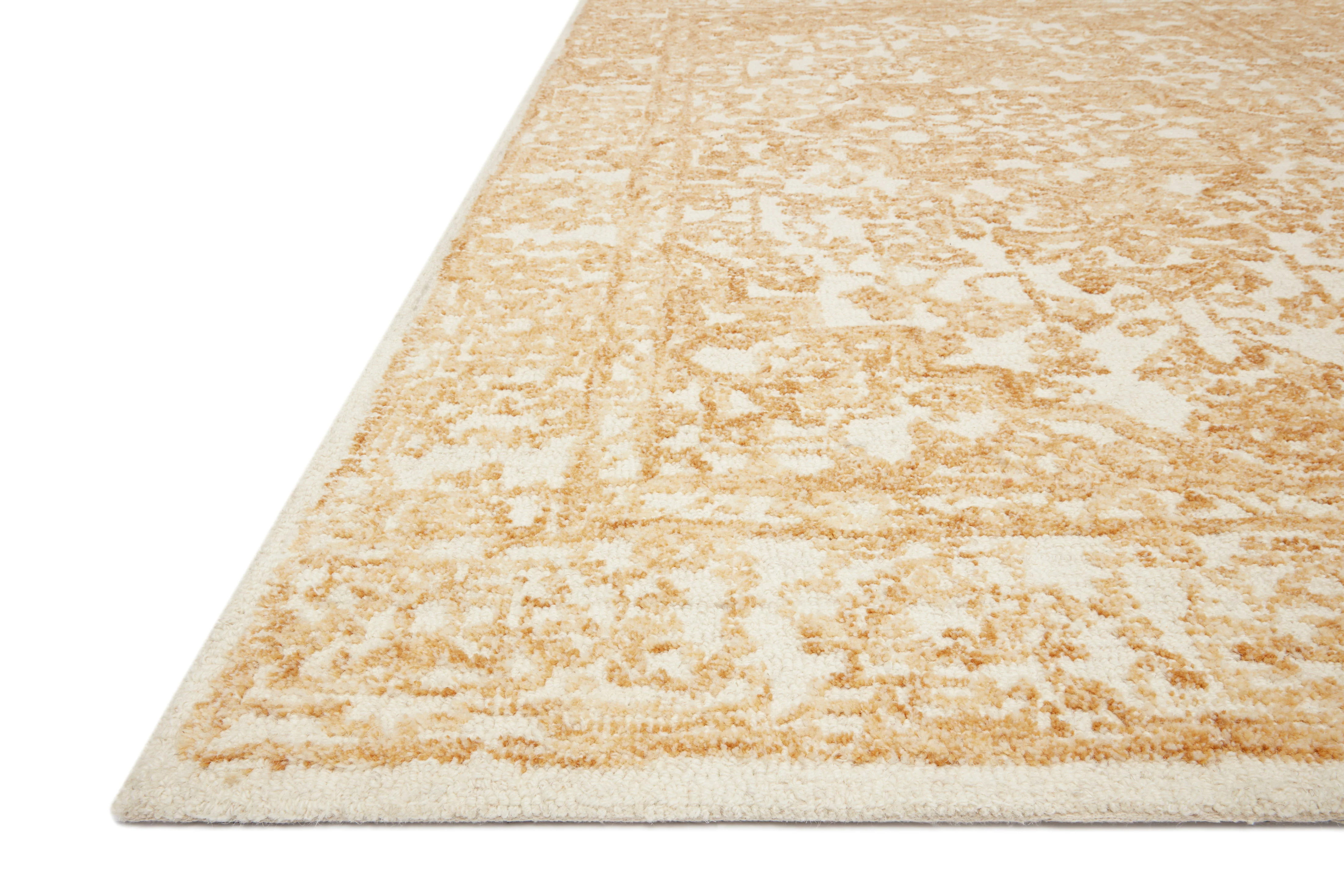 Magnolia Home by Joanna Gaines x Loloi Annie White / Gold Rug - Image 2