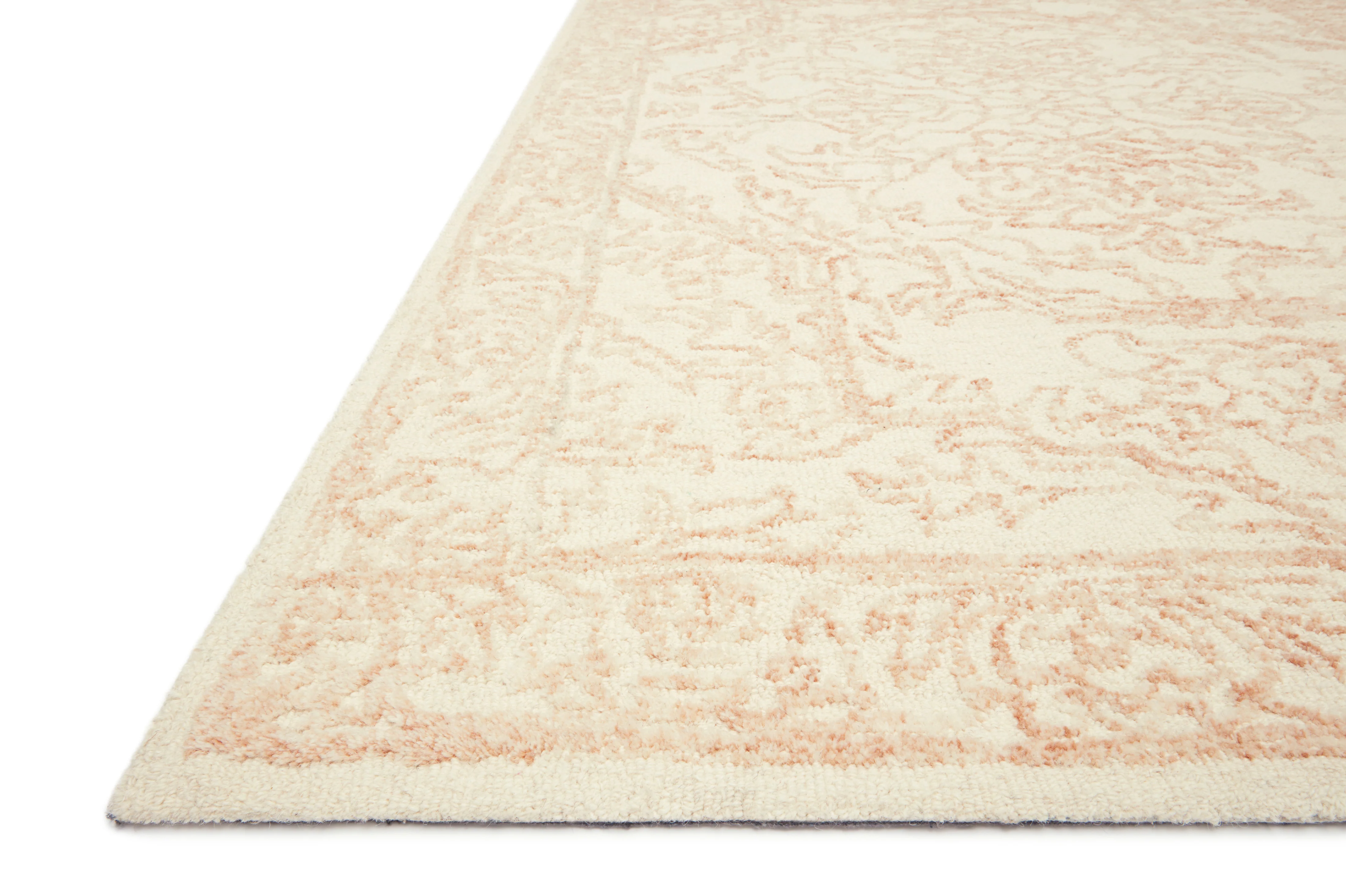 Magnolia Home by Joanna Gaines x Loloi Annie White / Pink Rug - Image 2