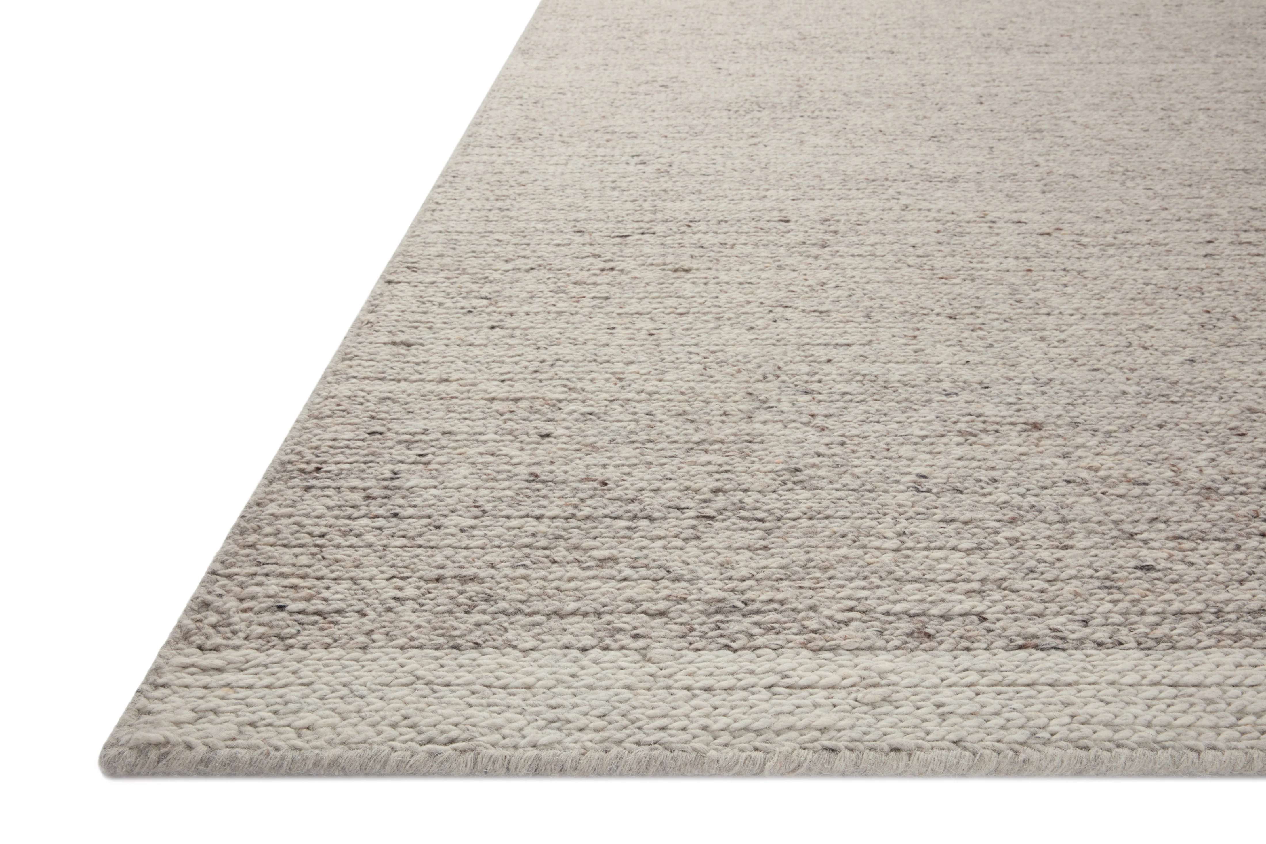 Magnolia Home by Joanna Gaines x Loloi Ashby Silver / Ivory Rug - Image 2