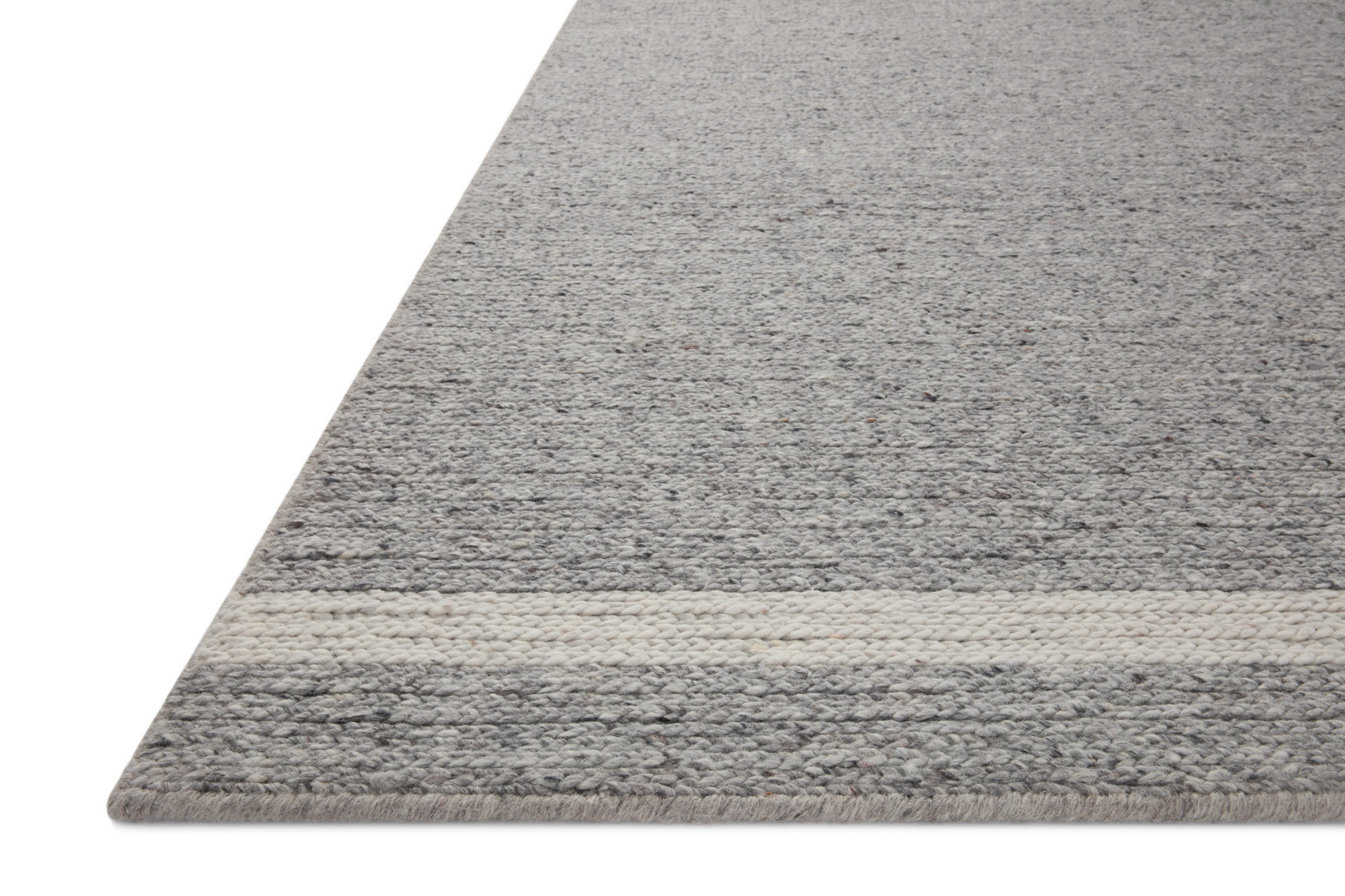 Magnolia Home by Joanna Gaines x Loloi Ashby Slate / Ivory Rug - Image 2