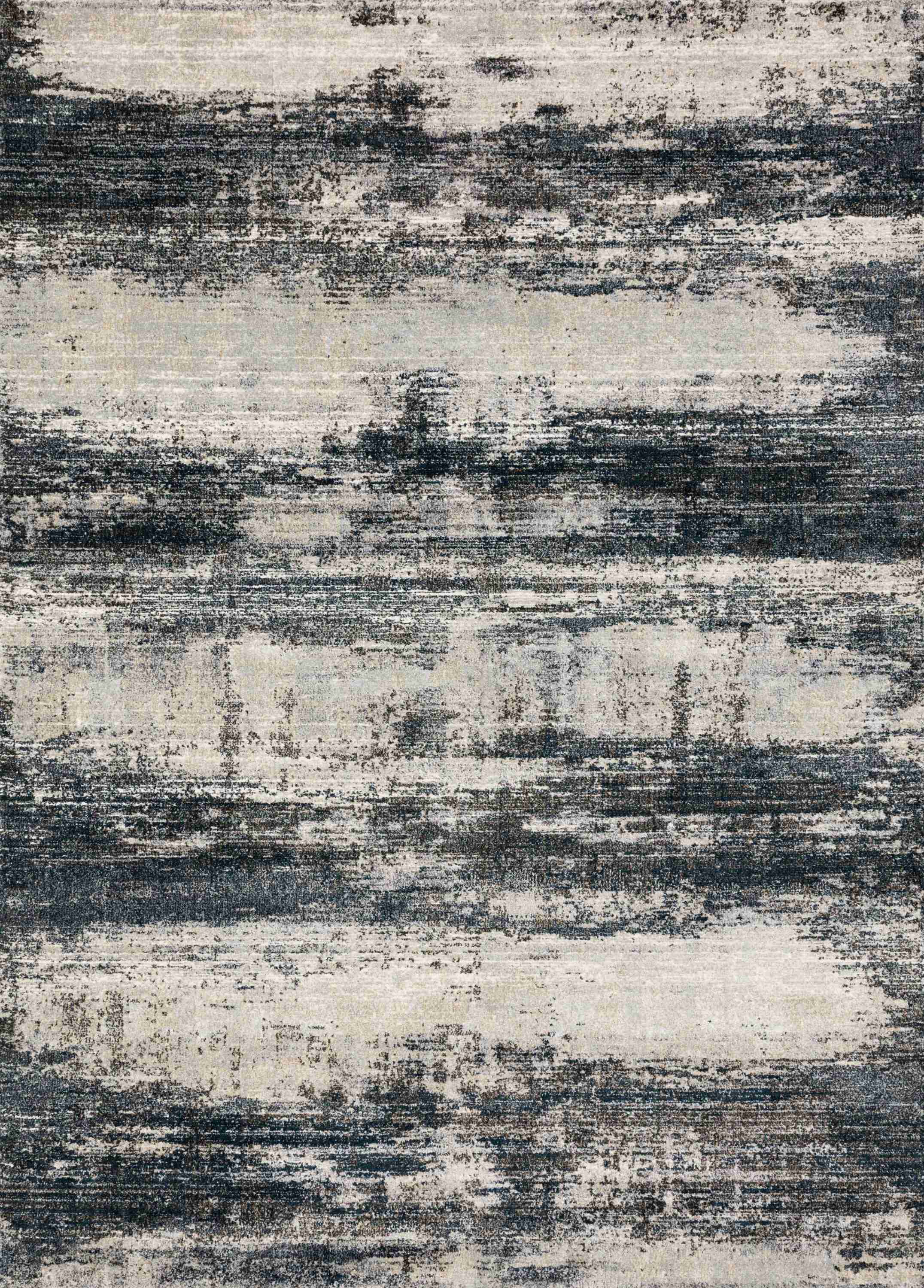 Augustus Navy / Stone Rug