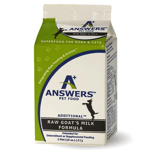 Answers Frozen Fermented Raw Goat Milk 16oz - Image 1