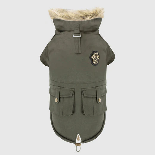 Canada Pooch Alaskan Army Green Parka Size 12 - Image 1