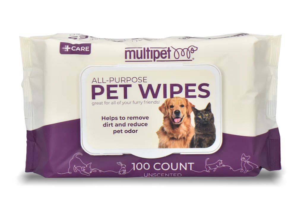Multipet All-Purpose Pet Wipes 100ct - Image 1