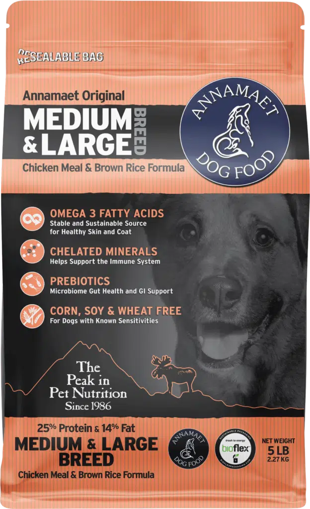 Annamaet Encore Dog Food 25% Protein Fish Formula 12lb - Image 1