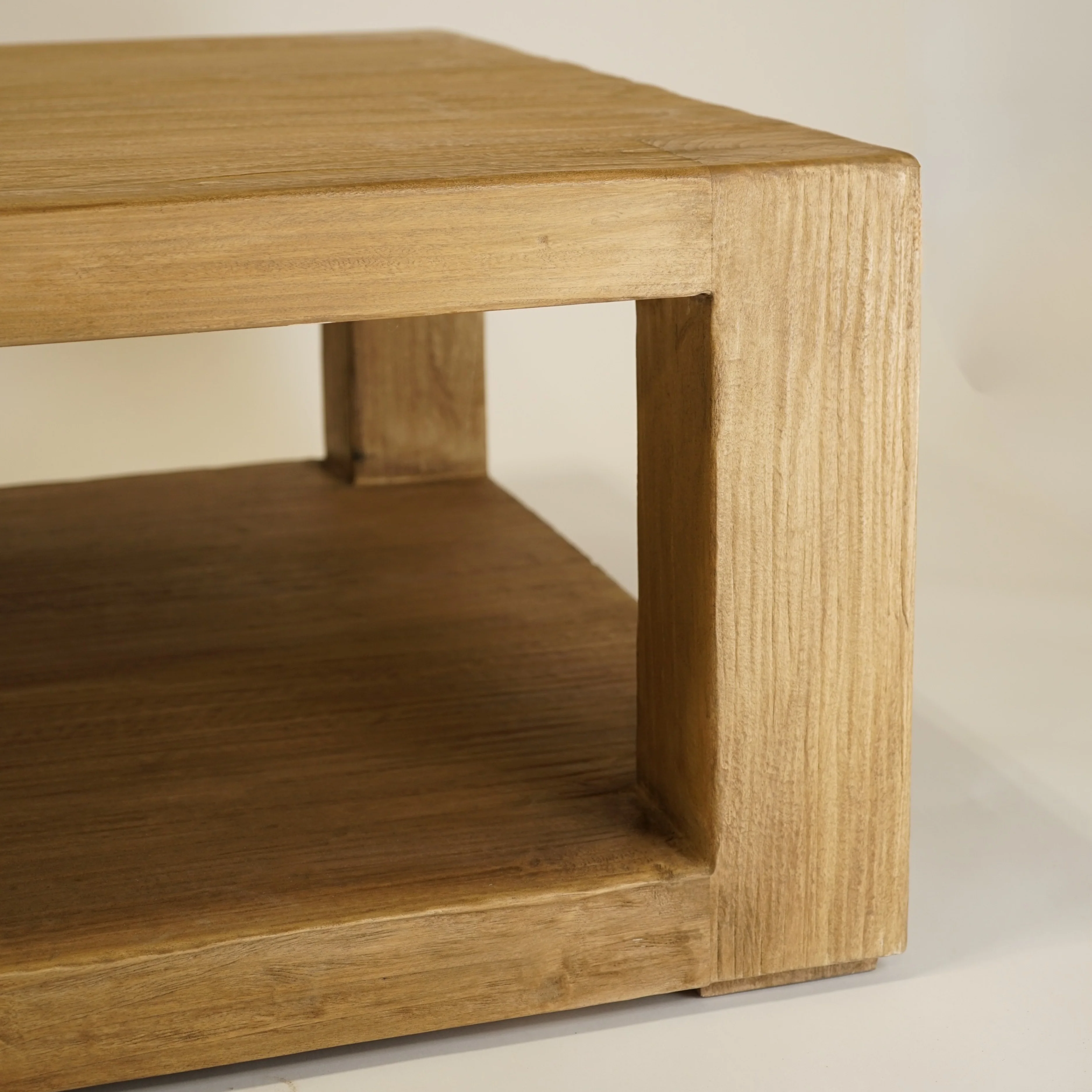 Farlowe Reclaimed Wood Coffee Table - Image 3