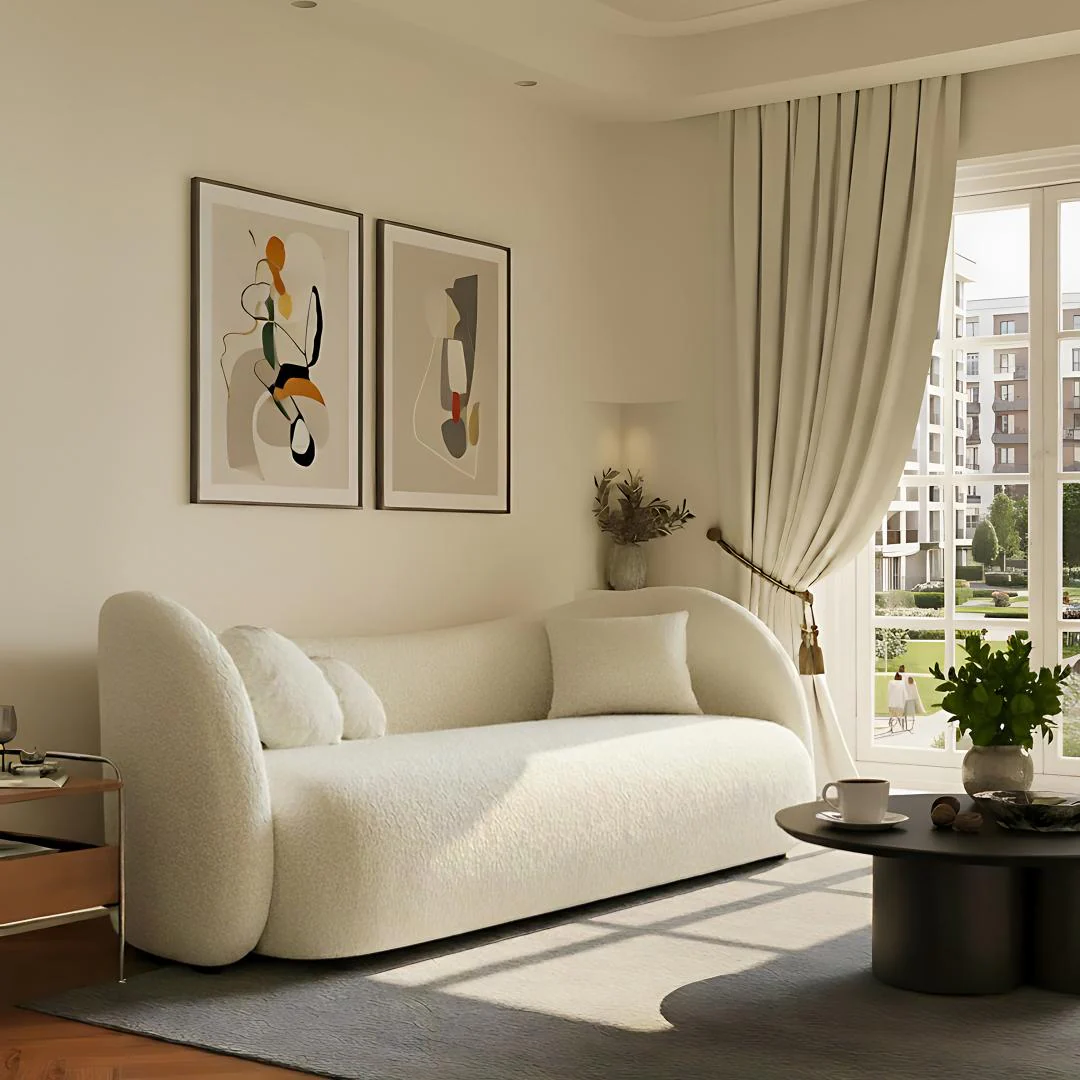 Curved Silhouette Sofa - Image 3