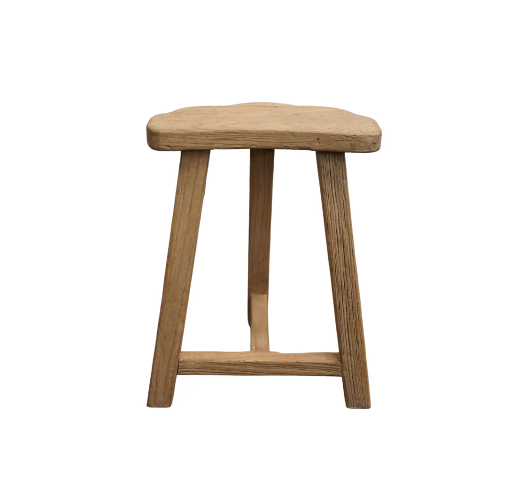 Lilliana Scalloped Stool - Image 1