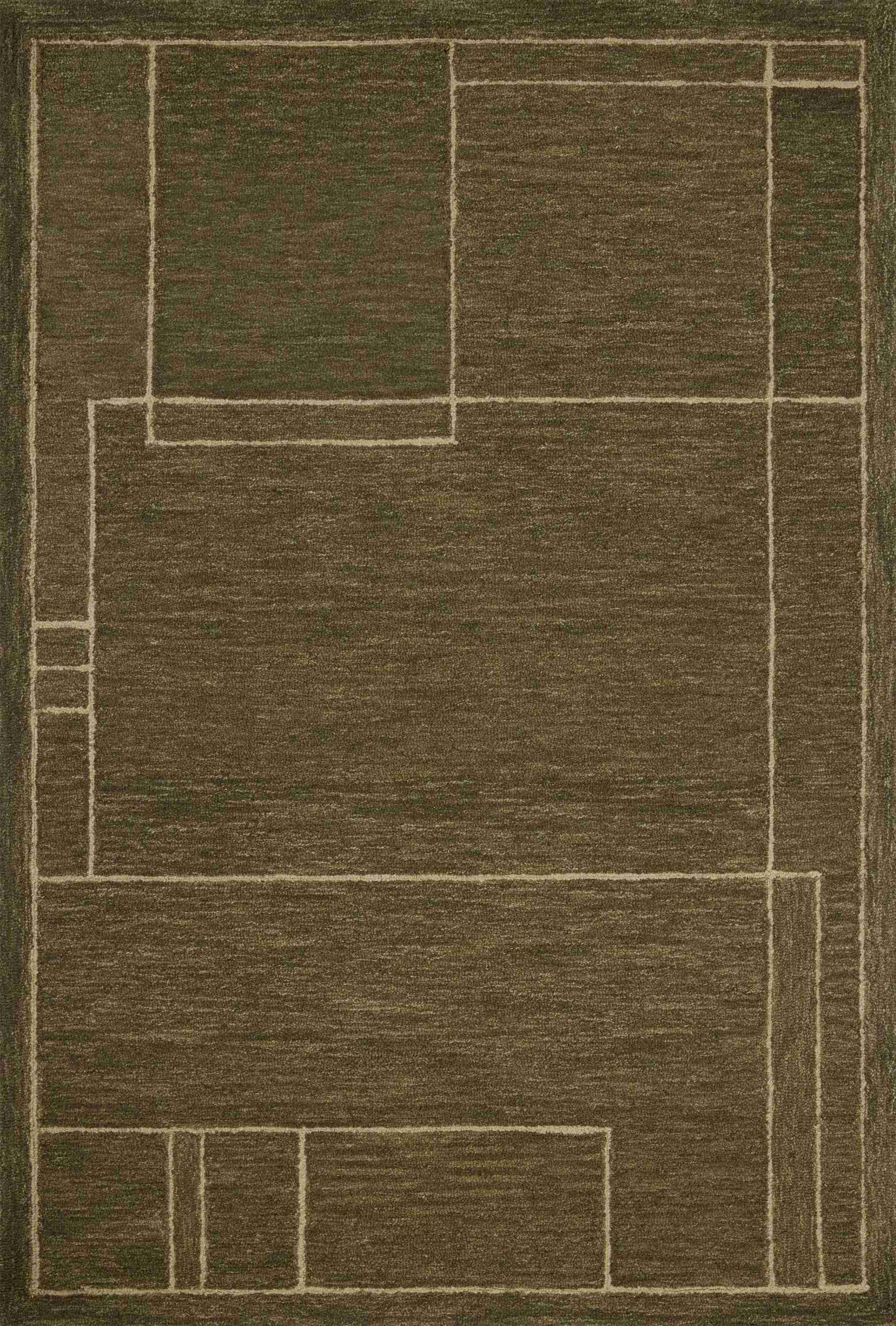 Jeremiah Brent x Loloi Barrow Olive / Natural Rug - Image 1