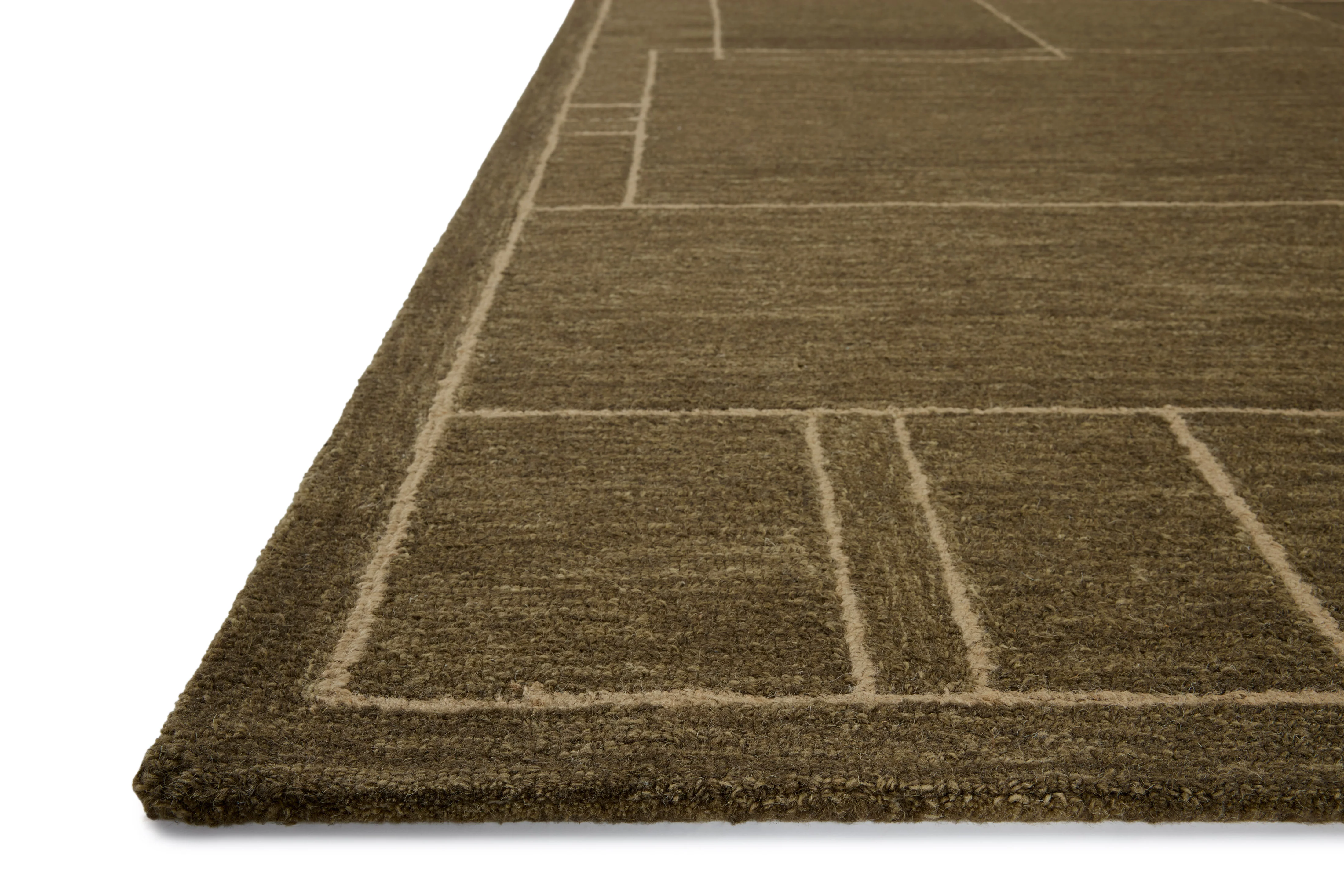 Jeremiah Brent x Loloi Barrow Olive / Natural Rug - Image 2