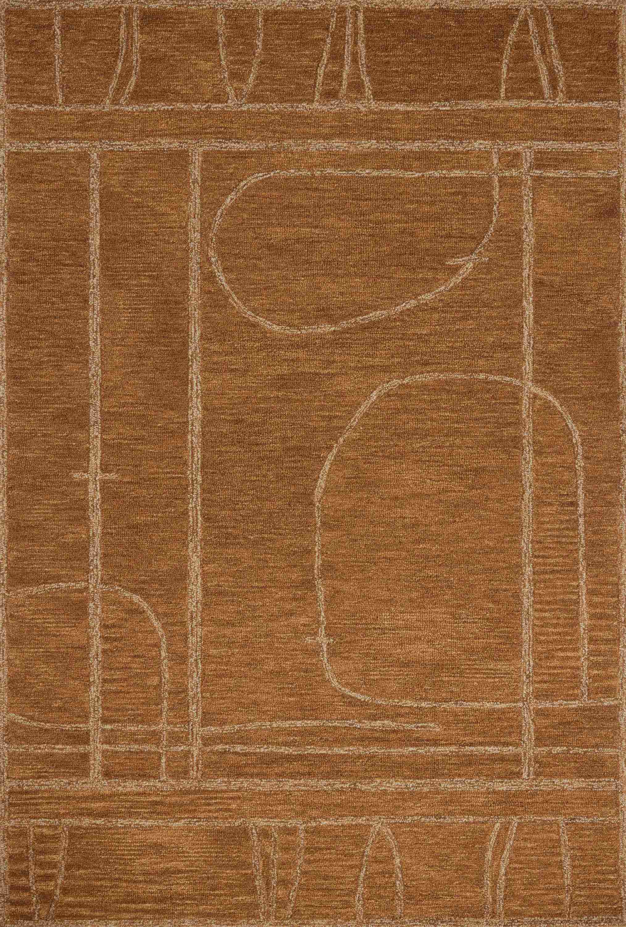 Jeremiah Brent x Loloi Barrow Clay / Natural Rug - Image 1