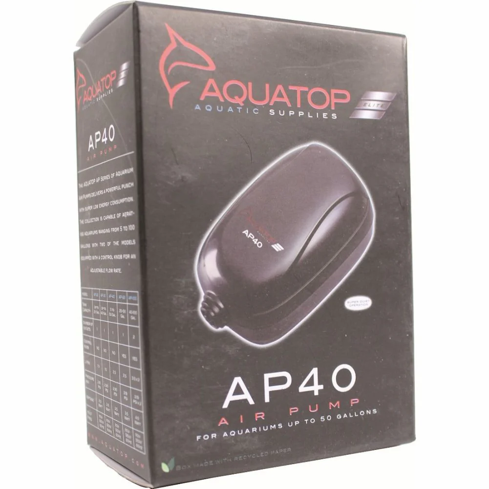 AQUATOP AP-40 BREZA Air Pump  Up to 50 Gallons - Image 1