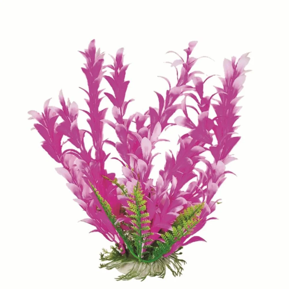 AQUATOP PD-BH21 6 Inch Bacopa-Like Aquarium Plant with Weighted Base - Image 1