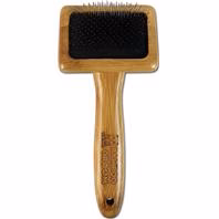 Bamboo Grooming Pet Slicker Brush Small - Image 1