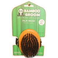 Bamboo Grooming Pet Palm Brush - Image 1