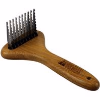 Bamboo Grooming Pet Dematting Rake Large - Image 1
