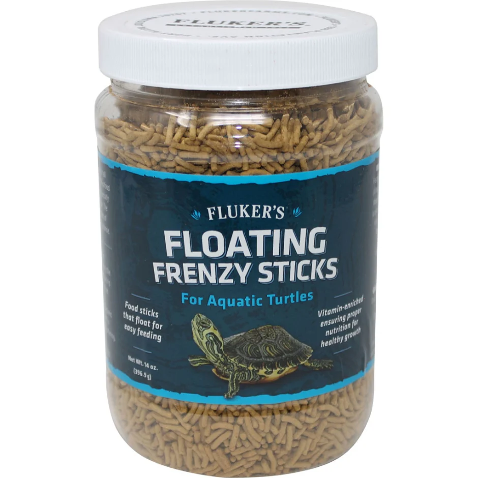 Flukers 70133 14 oz Floating Frenzy Sticks for Aquatic Turtles - Image 1
