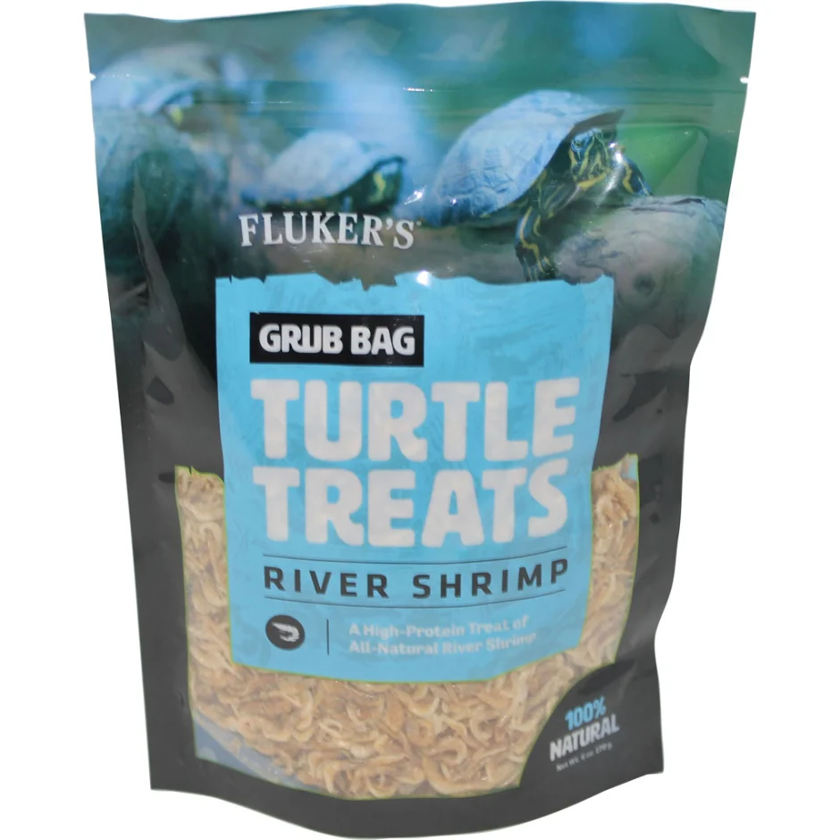 Flukers Grub Bag Turtle Treat - River Shrimp - Image 1