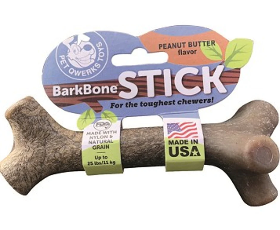 Pet Quirks BarkBone Stick Peanut Butter Medium - Image 1