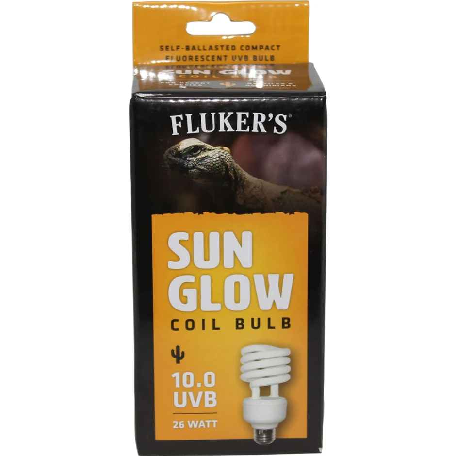 Sun Glow Coil Bulb Desert 10.0 UVB 26 watt - Image 1