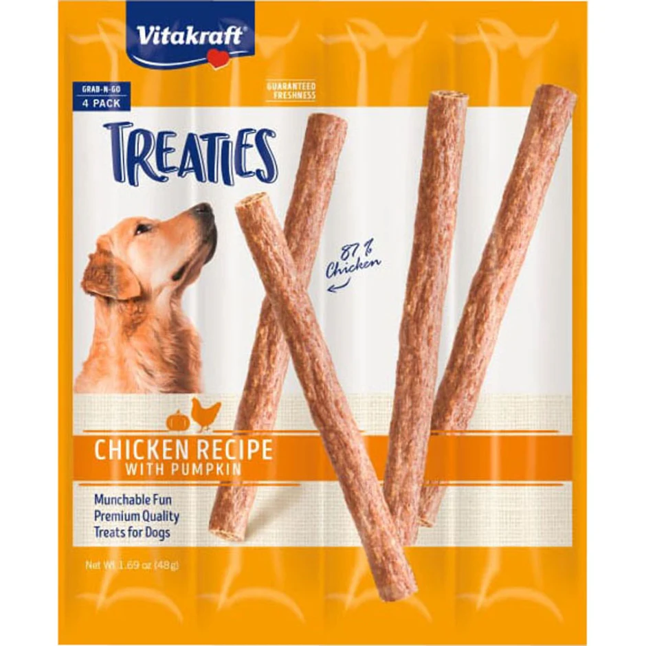 Pet Prod 35988 Treaties Dog Treat - Pack of 4 - Image 1