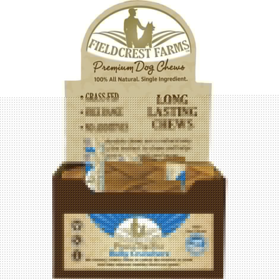 Fieldcrest Farms 6 in. Bully Crunchers Braided - Image 1